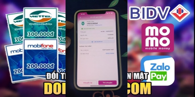 Nạp tiền bằng thẻ cào
